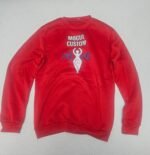 Mogulgus Premium Red Crewneck Sweatshirt - Image 3
