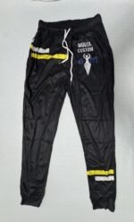 Mogulgus Men’s Premium Black & Yellow Modern Sweat Pant - Image 2