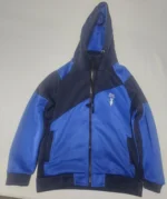 Mogulgus Premium Custom Black & Blue Comfort Hoodie - Image 3