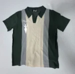 Mogulgus Custom  Green & Cream Shirt - Image 2