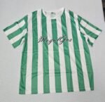 Mogulgus White & Green Strip Shirt - Image 2