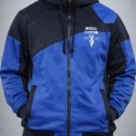 Mogulgus Premium Custom Black & Blue Comfort Hoodie