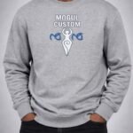 Mogulgus Premium Grey Crewneck Sweatshirt