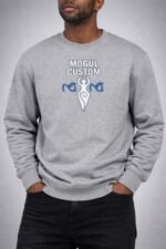 Mogulgus Premium Grey Crewneck Sweatshirt