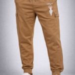 Mogulgus Men’s Premium Khaki Modern Sweat Pant