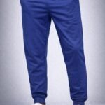 Mogulgus Men’s Premium Blue Modern Sweat Pant