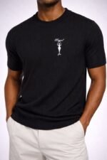 Mogulgus Black Knitted Shirt