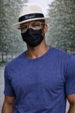 Mogulgus Classic White Bowler Hat for Men