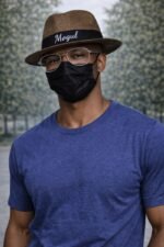 Mogulgus Classic Brown Bowler Hat for Men