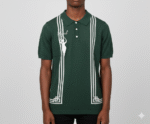 Mogulgus Custom Green Collar Shirt