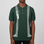 Mogulgus Custom Green Collar Shirt