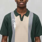 Mogulgus Custom  Green & Cream Shirt