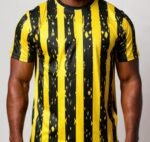 Mogulgus Black and Yellow Strip Shirt
