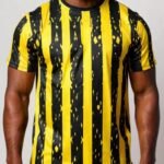 Mogulgus Black and Yellow Strip Shirt