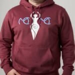 Mogulgus Premium Custom Maroon Hoodie