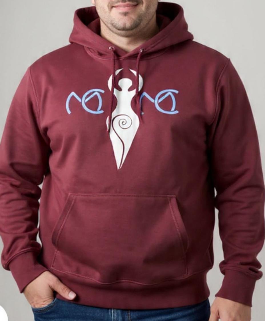 WhatsApp Image 2026-01-21 at 9.40.48 PM (1) Mogulgus Premium Custom Maroon Hoodie - Image 1