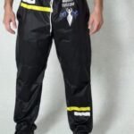 Mogulgus Men’s Premium Black & Yellow Modern Sweat Pant