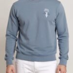 Mogulgus Premium Light Grey Crewneck Sweatshirt
